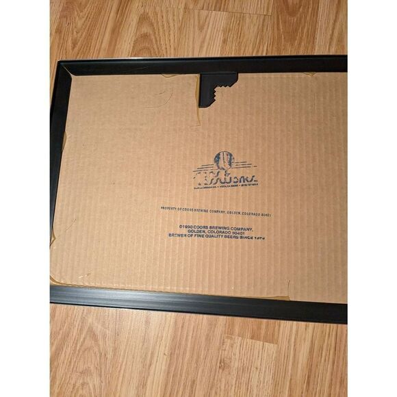 1990s mirrored beer sign featuring Coors light in excellent condition. See pictu - Picture 3 of 4